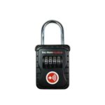 black bay alarm key lockbox with combination lock