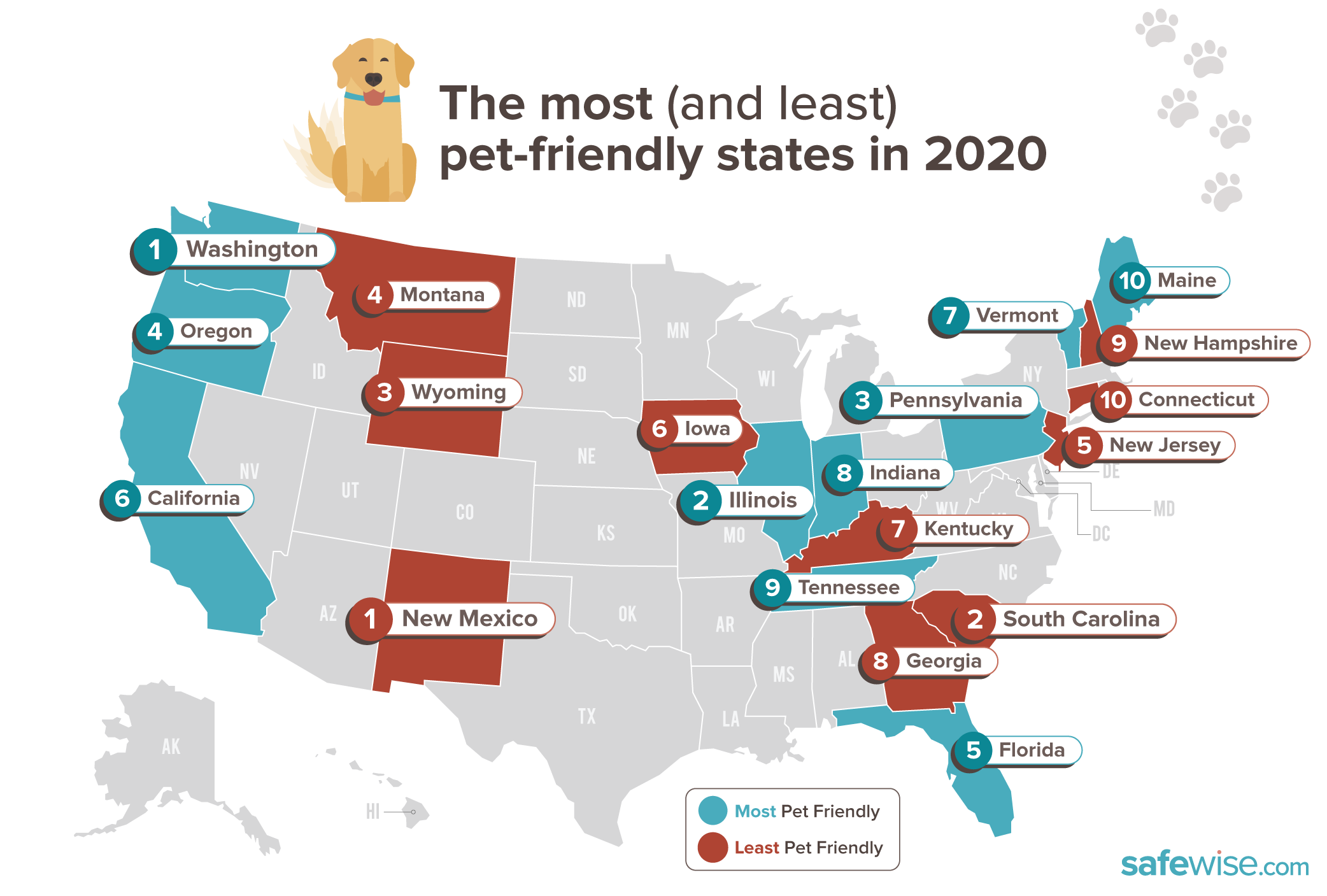 places that allow pets