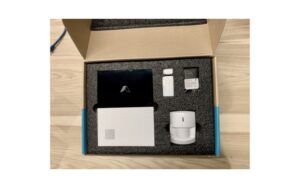Abode smart security starter kit in the box