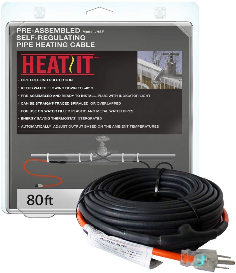 HEATIT Self Regulating Pipe Heating Cable
