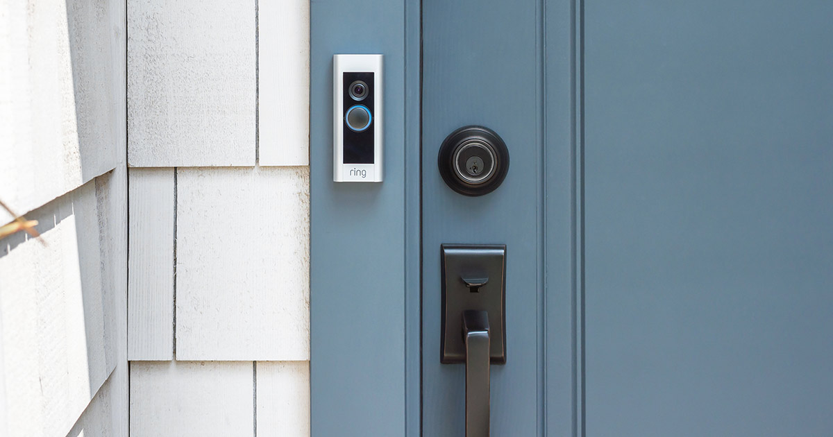 ring doorbell and security system