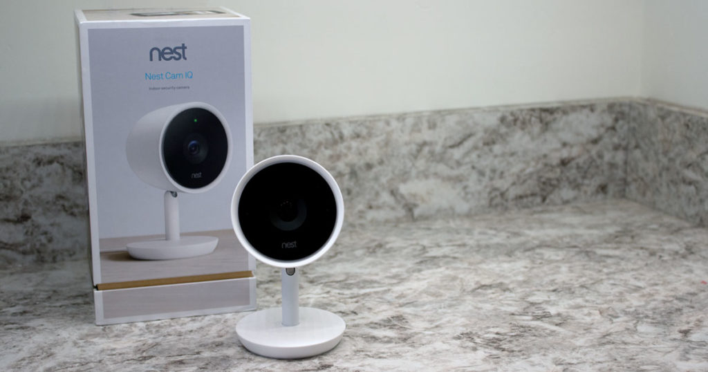 Nest IQ on marble counter