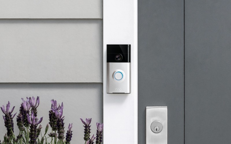 doorbell with camera and voice