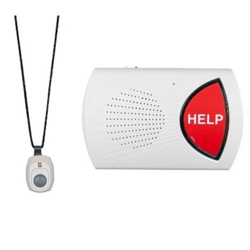 bay alarm medical device and push button