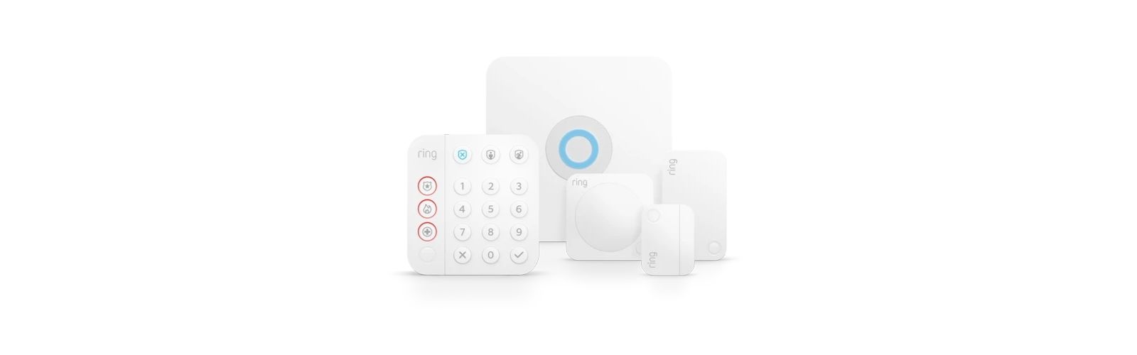 does ring alarm system work with google home