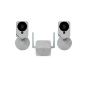 outdoor camera kit with chime extender from blue by adt
