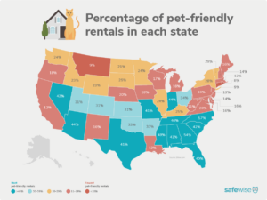 The Most And Least Pet Friendly States In America SafeWise SW Most Pet Friendly States 2 300x225