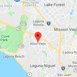 Geographic location of Aliso Viejo, CA