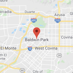 Geographic location of Baldwin Park, CA