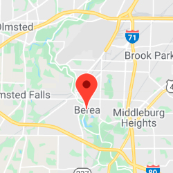 Berea, OH map