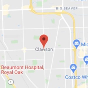 Geographic location of Clawson, MI