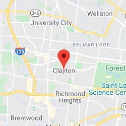 Geographic location of Clayton, MO