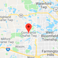 Geographic location of Commerce Township, MI