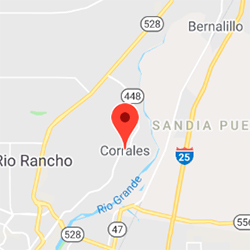 Corrales, NM map
