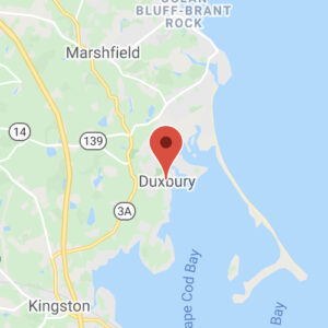Duxbury, MA map