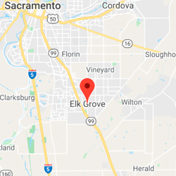 Geographic location of Elk Grove, CA