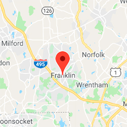 Franklin, MA map