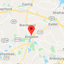 Kingston, NH map