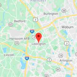 Lexington, MA map