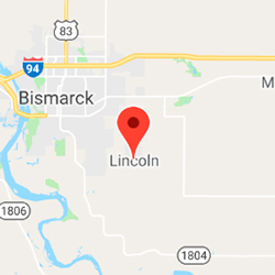 Lincoln, ND map