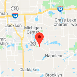 Geographic location of Napoleon Township, MI