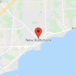 Geographic location of New Baltimore, MI