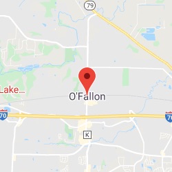 Geographic location of O'Fallon, MO