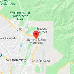 Geographic location of Rancho Santa Margarita, CA