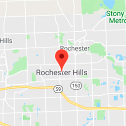 Geographic location of Rochester Hills, MI