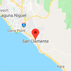 Geographic location of San Clemente, CA