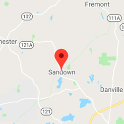 Sandown, NH map