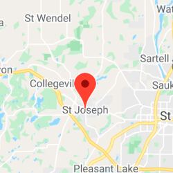 St. Joseph, MN map
