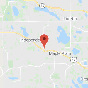 West Hennepin, MN map