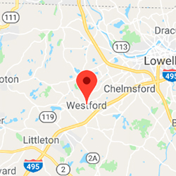 Westford, MA map