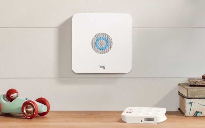 Ring Alarm Pack - S by , Smart home alarm security system with  optional Assisted Monitoring - No long-term commitments, Works with Alexa