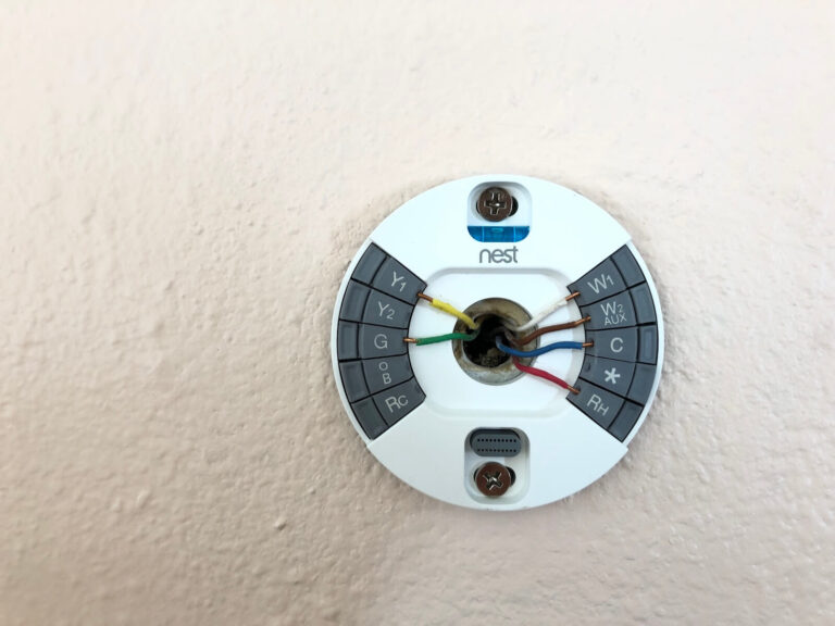 Nest Thermostat Wiring
