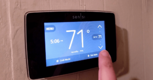 Using a Sensi smart thermostat