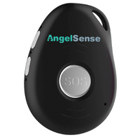 No Monthly Fees Mini GPS Tracker for Kids with 2 Way Voice Communication 