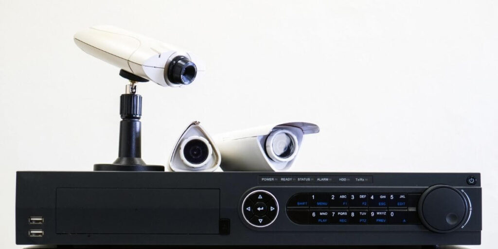 Security Cameras on NVR device