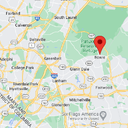 Geographic location of Bowie Maryland