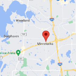 Geographic location of Minnetonka, MN