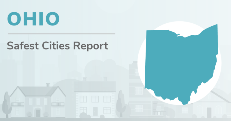 Ohio safest cities graphic