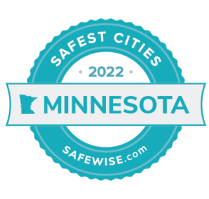 Minnesota Safest Cities badge