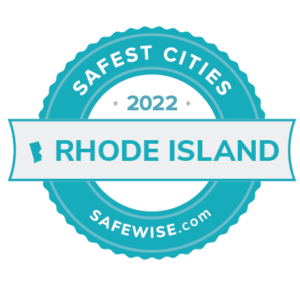 Safest Cities Rhode Island 2022 Badge
