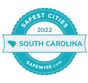 Safest Cities South Carolina 2022 Badge