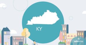illustration with kentucky state outline