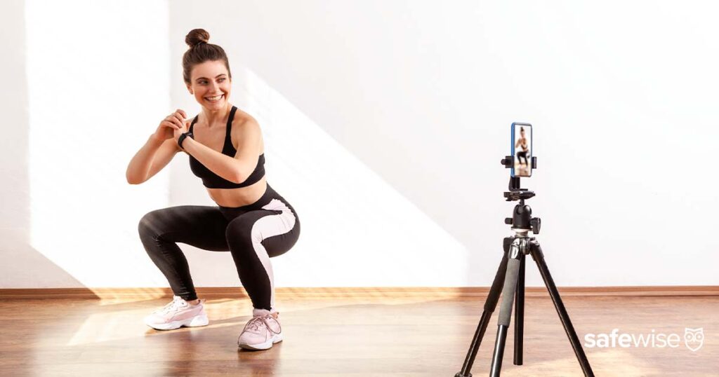 woman-working-out-in-front-of-phone-recording