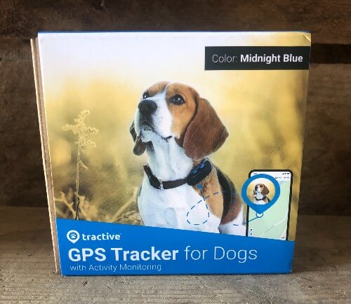Tractive Dog GPS Tracker with Activity Monitoring, Fits any Collar (White)  