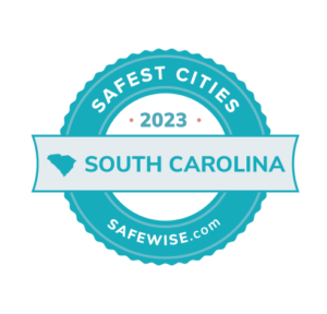 South Carolina safest cities graphics