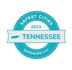 Tennessee safest cities graphics